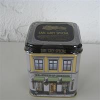 Stockholm Tea Centre decorative tin filled with Earl Grey loose leaf tea, 3.5 oz (100 grams)