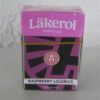 Läkerol big pack raspberry licorice 2.64 oz  (75 grams)