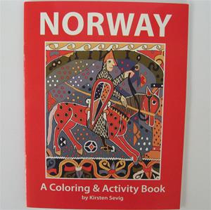 Norway coloring book