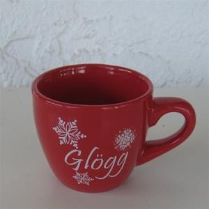 Glögg cup, red
