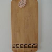 Dala horse cutting board 12"x 6" alder wood, Made in Sweden