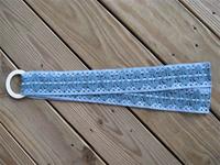 Blue lace tray sling  2.5" x 20"