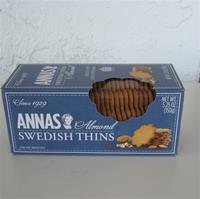 Annas Almond Thins  5.25 oz  Sweden
